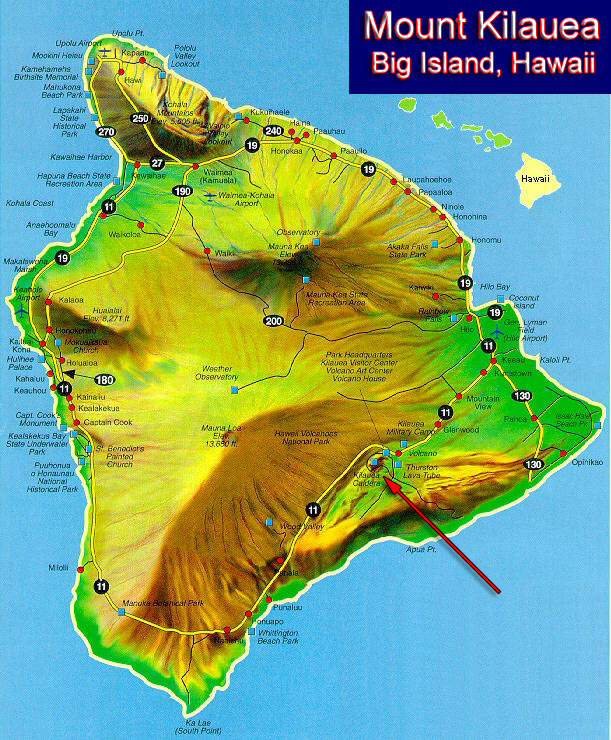Mount Kilauea  Visitors Guide