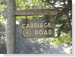 Carriage Road Sign