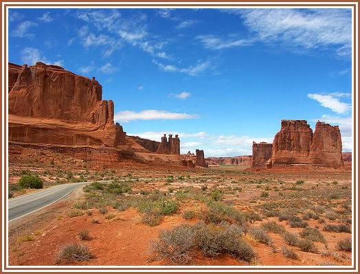 Courthouse Towers in Arches