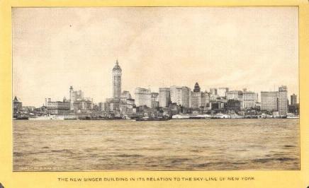 Skyline of New York, 1905