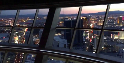 View from Top Of The World Stratosphere Las Vegas