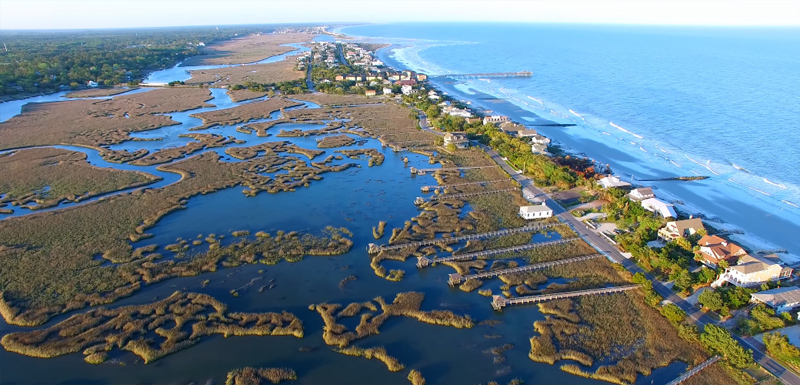 Pawley's Island Aerial-view