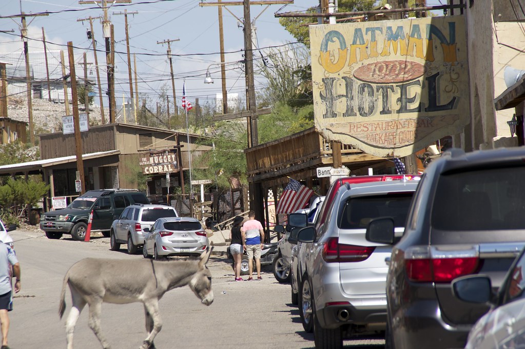 Oatman Ghost Town Arizona