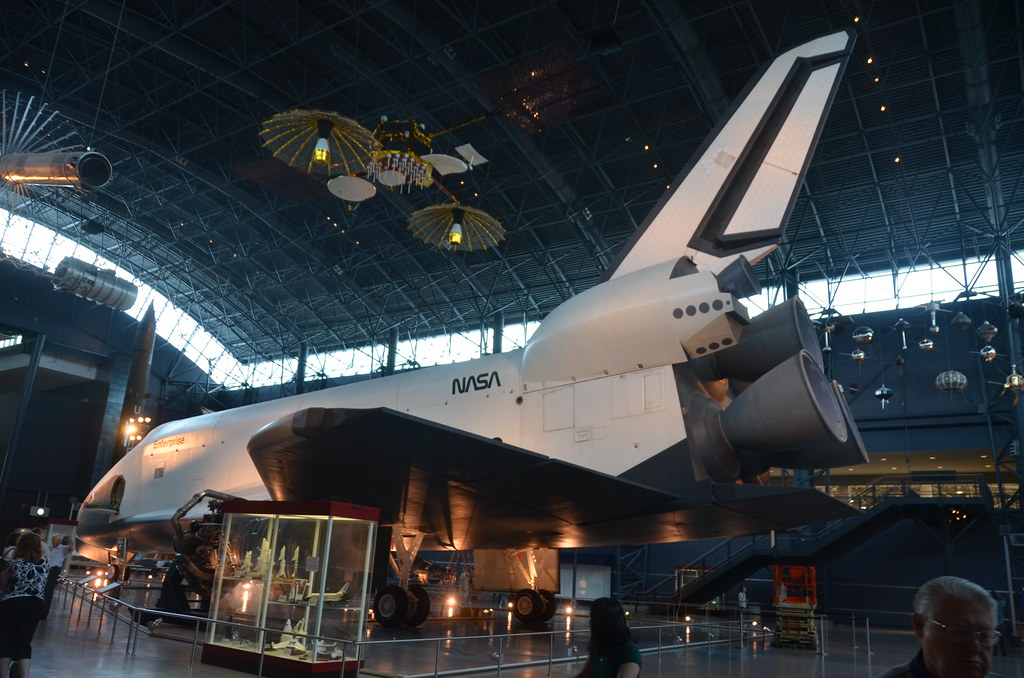Steven F. Udvar-Hazy Center: Space Shuttle Enterprise (port full view)